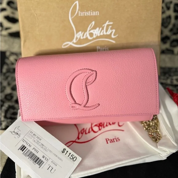 Christian Louboutin By My Side leather wallet-on-chain - NWT - Picture 2 of 9